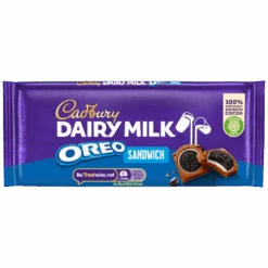 Cadbury Dairy Milk Oreo Sandwich Chocolate Bar - 3.35oz (95g)