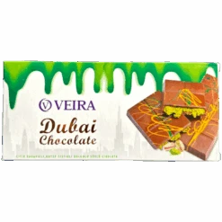 Veira Dubai Milk Chocolate Block - 3.5oz (100g)