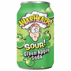 Warheads Sour! Green Apple Soda - 11.15fl.oz (330ml)