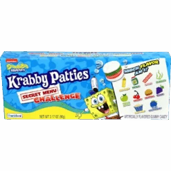SpongeBob Krabby Patties Secret Menu Challenge Theatre Box - 3.17oz (90g)