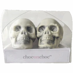 Handcrafted Belgian Chocolate Skull Set - 4.23oz (120g)