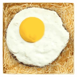 Handcrafted Belgian Chocolate Giant Fried Egg - 12.7oz (360g)