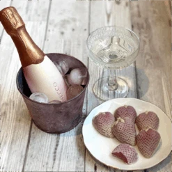 Handcrafted Belgian Chocolate Prosecco And Strawberries Gift Box (No Alcohol) - 12.7oz (360g) -Arizona Snack Shop PHOTOROOMTRANSPARENT Photoroom 583