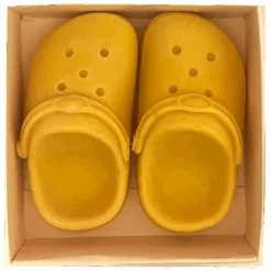 Handcrafted Belgian Yellow Mini Chocolate Chocs - 3.17oz (90g)