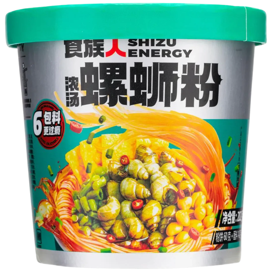 Shizu Energy River Snail Noodle Pot - 7.12oz (202g) 4 Shizu Energy River Snail Noodle Pot - 7.12oz (202g) - Image 2