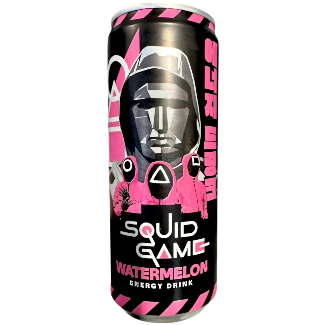 Squid Game Watermelon Energy Drink - 11.15fl.oz (330ml) 3 Squid Game Watermelon Energy Drink - 11.15fl.oz (330ml)