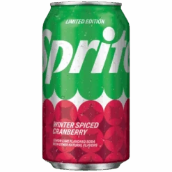 Coca-Cola Sprite Winter Spiced Cranberry - 12fl.oz (355ml)