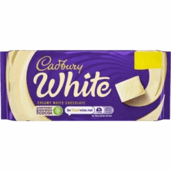 Cadbury White Chocolate Bar - 3.17oz (90g)