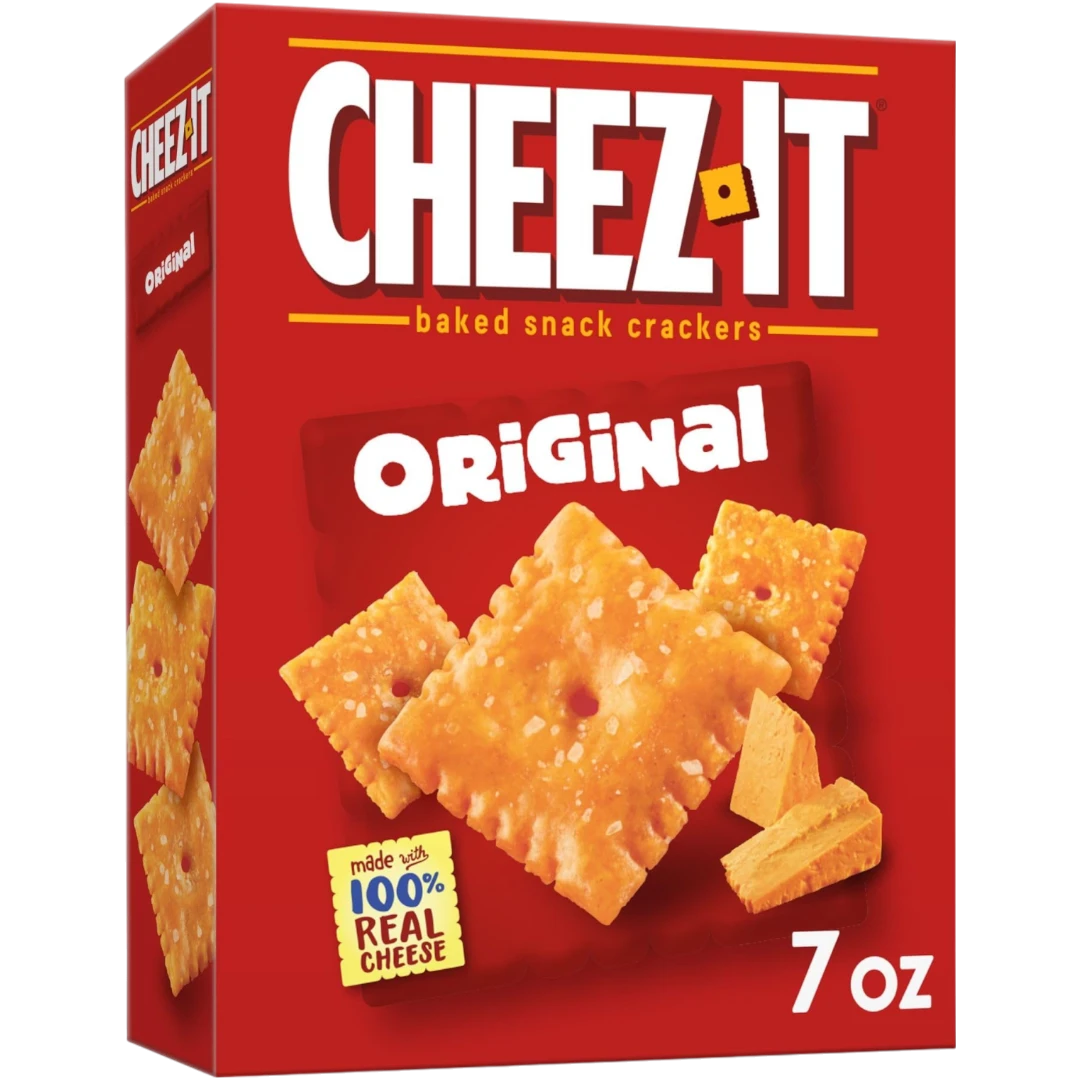 Cheez-It Crackers Original Big Box - 7oz (200g) 4 Cheez-It Crackers Original Big Box - 7oz (200g) - Image 2