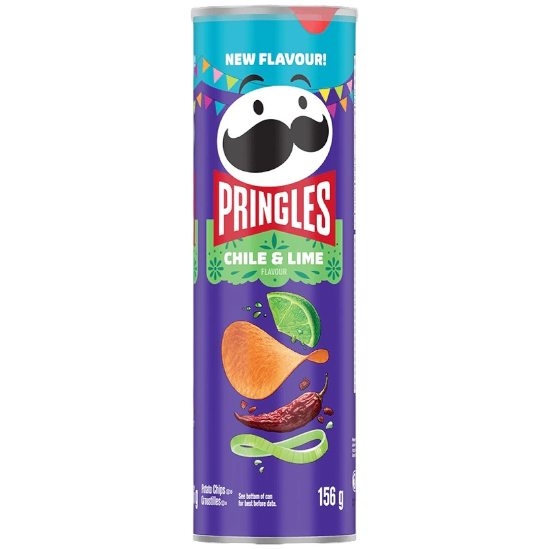 Pringles Chile & Lime (Canada) - 5.5oz (156g) 3 Pringles Chile & Lime (Canada) - 5.5oz (156g)