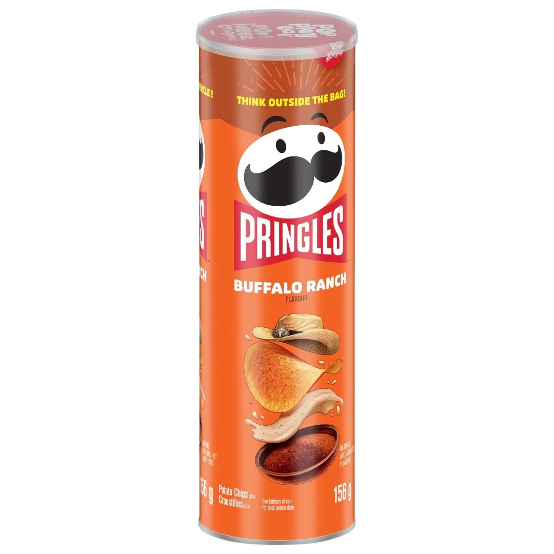 Pringles Buffalo Ranch (Canada) - 5.5oz (156g) 3 Pringles Buffalo Ranch (Canada) - 5.5oz (156g)