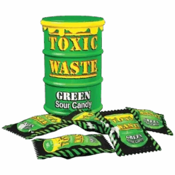 Toxic Waste Green Drum Extreme Sour Candy - 1.5oz (42g)