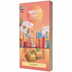 Sweetz Dubai Baklava Dubai Milk Chocolate XL Block - 7.1oz (200g)