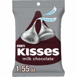 Hershey's Kisses Milk Chocolate Peg Bag - 1.55oz (43g)