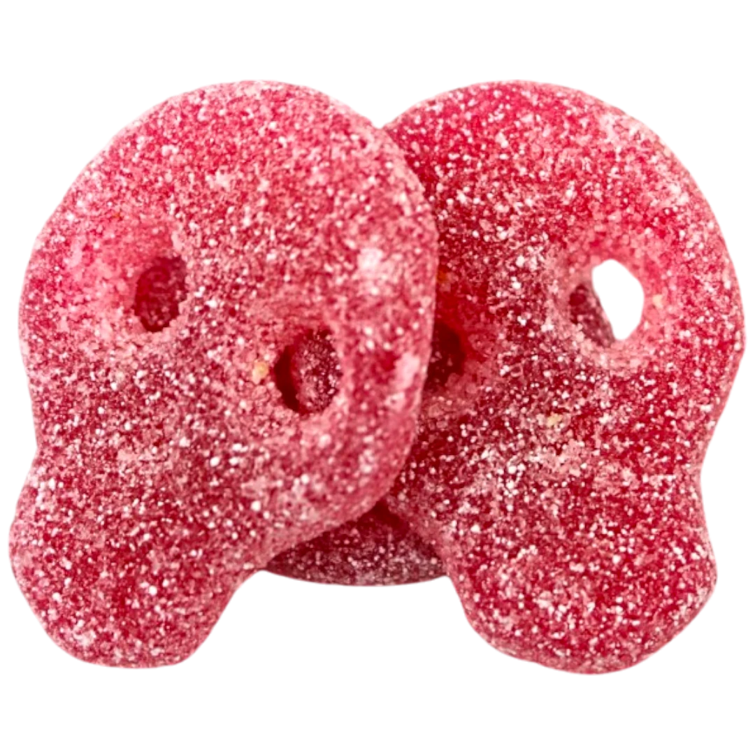 Sour Red Peach Swedish Skulls (Swedish) 4 Sour Red Peach Swedish Skulls (Swedish) - Image 2