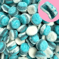 Fondant Filled Blue Raspberry Tarts