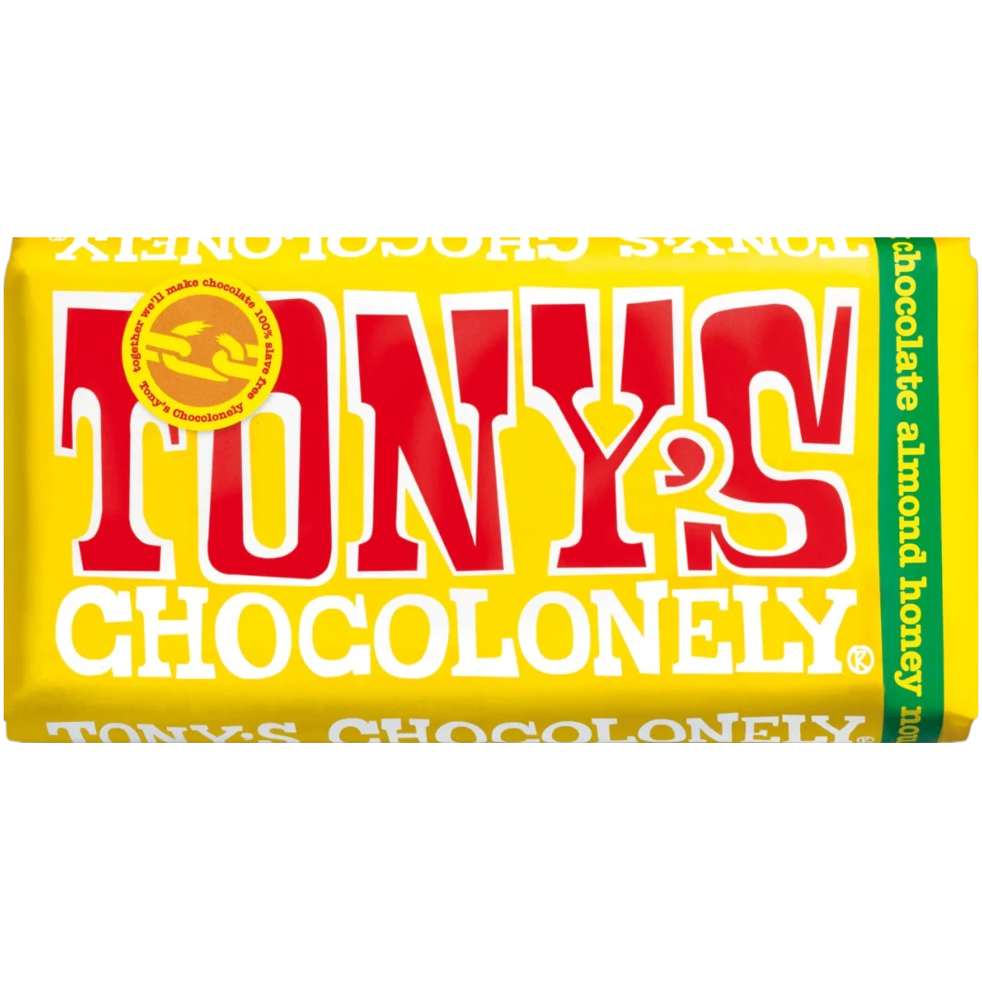 Tony's Almond Honey Nougat Milk Chocolate Bar - 6.3oz (180g) 3 Tony's Almond Honey Nougat Milk Chocolate Bar - 6.3oz (180g)