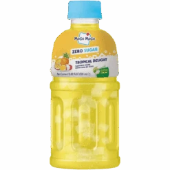 Mogu Mogu Tropical Delight Flavoured Zero Sugar Drink With Nata De Coco - 10.8fl.oz (320ml)