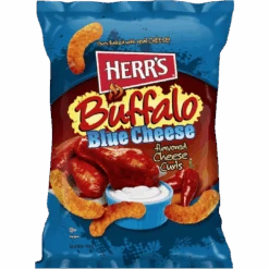 Herr's Cheese Curls Buffalo Blue Cheese Flavour Puffs - 6oz (170g)