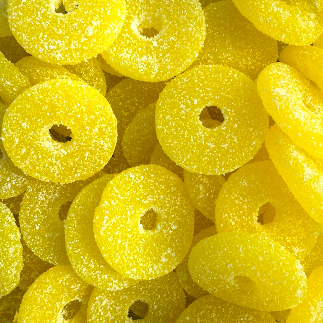 Sour Pineapple Slices 3 Sour Pineapple Slices