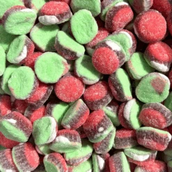 Fondant Filled Watermelon Tarts