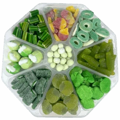Green Apple Mix Candy Platter