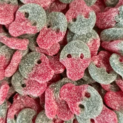 Sour Watermelon Swedish Skulls (Swedish)