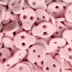 Sour Pink Strawberry Swedish Skulls (Swedish)