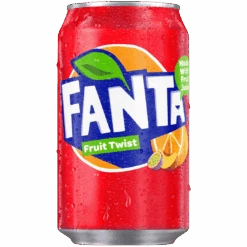 Fanta Fruit Twist (European) - 11.1fl.oz (330ml)