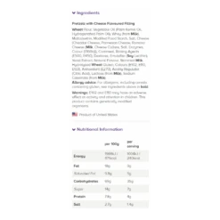 Combos Cheddar Cheese Stuffed Baked Pretzel Bites - 6.3oz (178.6g) 5 Combos Cheddar Cheese Stuffed Baked Pretzel Bites - 6.3oz (178.6g) -Arizona Snack Shop PRODUCTJPEGWHITEBACKGROUND PhotoRoom 76