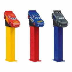 PEZ Cars Dispenser (Poly Pack) + 2 PEZ Tablet Packs - 0.58oz (16.4g)