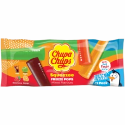 Chupa Chups Squeezee Freeze Pops - 12 Pack