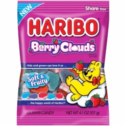 Haribo Berry Clouds Peg Bag - 4.1oz (117g)