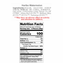 Haribo Watermelon Peg Bag - 4.1oz (117g) -Arizona Snack Shop TRANSPARENTBACKGROUNDPRODUCT PhotoRoom 2023 07 15T104817.018
