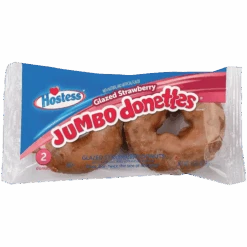 Hostess Glazed Strawberry Jumbo Donettes Twin Pack - 4oz (113g)