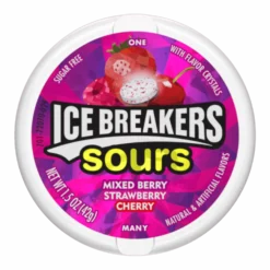 Ice Breakers Sours Berries Sugar Free - 1.5oz (42g)