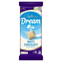 Cadbury Dream White Chocolate Bar (Australia) - 6.3oz (180g)