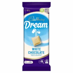 Cadbury Dream White Chocolate Bar (Australia) - 6.3oz (180g)