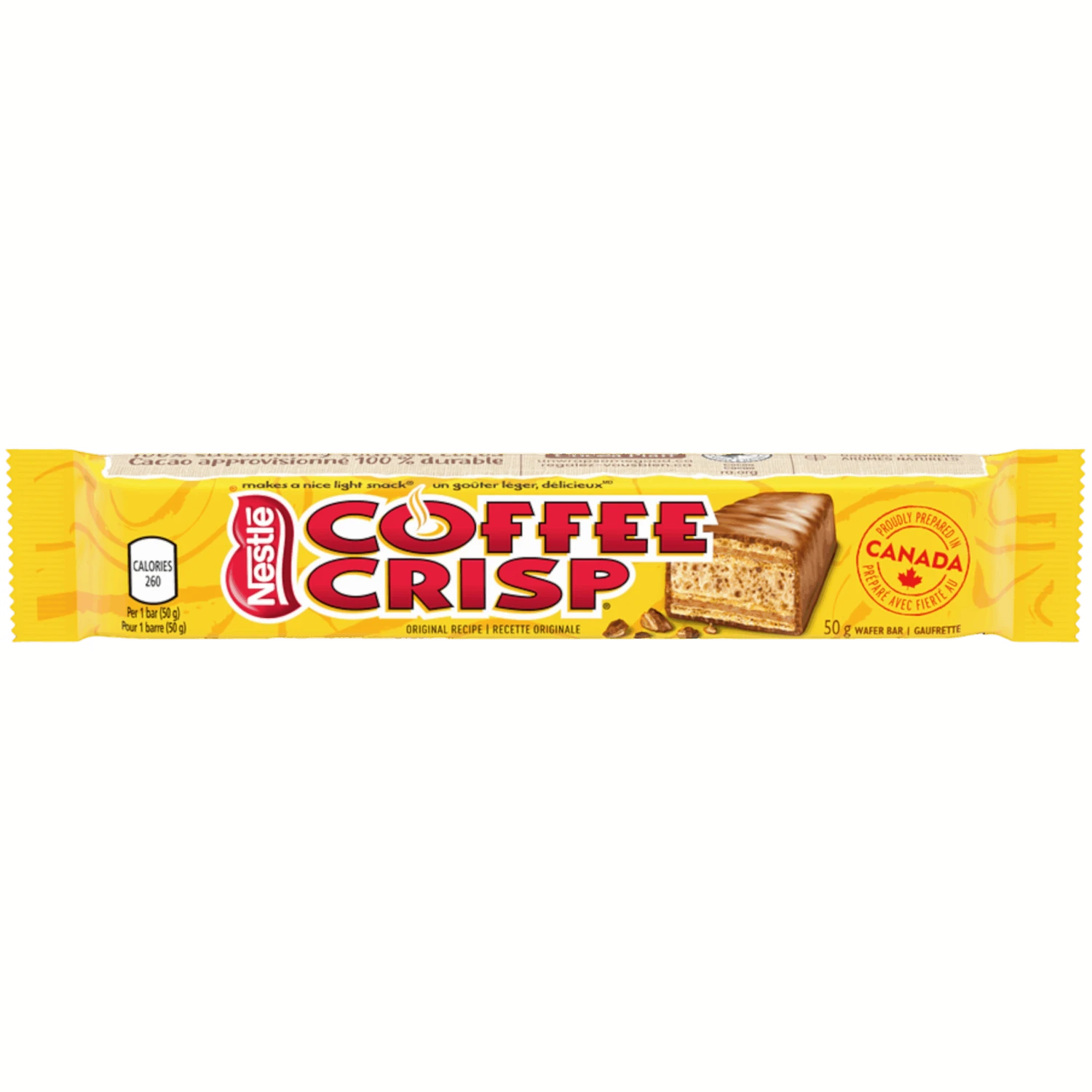 Nestlé® Nestle Coffee Crisp (Canada) - 1.76oz (50g) 3 Nestlé® Nestle Coffee Crisp (Canada) - 1.76oz (50g)