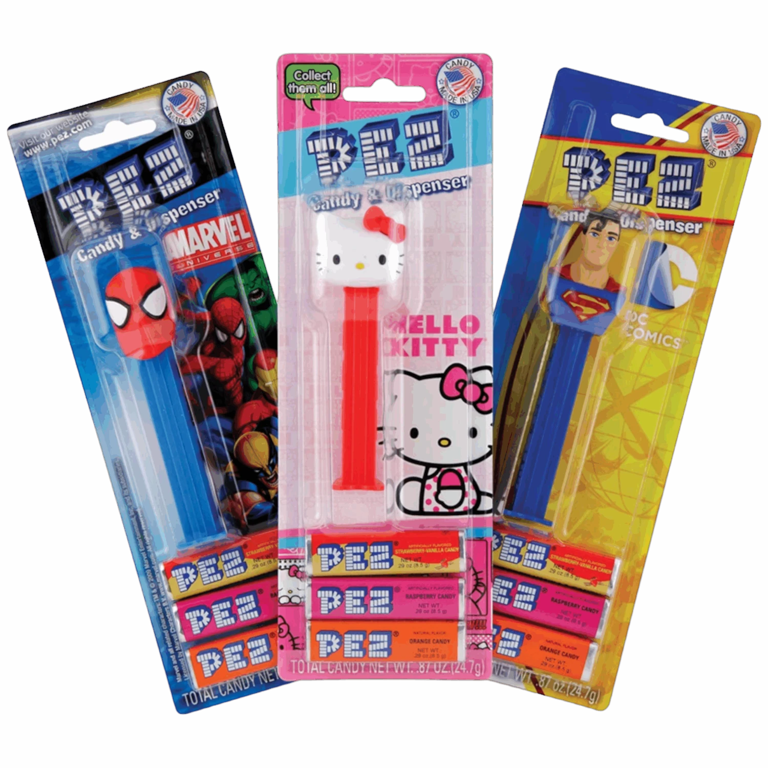 Pez Favorites Blister Pack - 0.87oz (24.7g) 3 Pez Favorites Blister Pack - 0.87oz (24.7g)