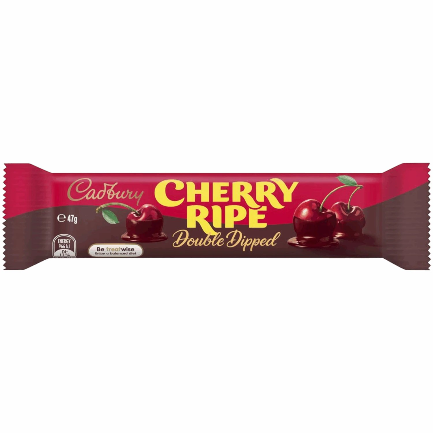 Cadbury Cherry Ripe Double Dipped Chocolate Bar (Australia) - 1.41oz (40g) 3 Cadbury Cherry Ripe Double Dipped Chocolate Bar (Australia) - 1.41oz (40g)