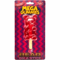 Mega Gummies Giant Bear On A Stick - 4.23oz (120g)
