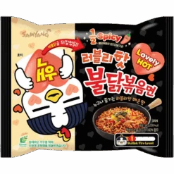 Samyang Buldak Lovely Hot Chicken 1/2 Spicy Flavour Ramen - 4.93oz (140g)