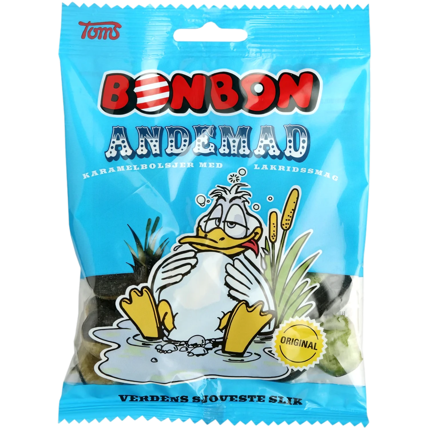 Toms Bonbon Andemad 'Duck Food' Candy (Norway) - 4.4oz (125g) 3 Toms Bonbon Andemad 'Duck Food' Candy (Norway) - 4.4oz (125g)