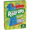Fruit Roll-Ups Sour Blue Razzberry & Berry Punch - 5oz (141g)