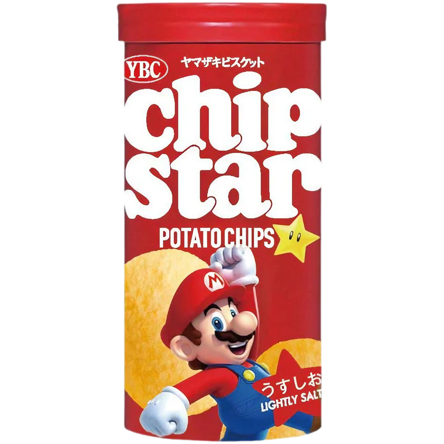 Chip Star Super Mario Lightly Salted Potato Chips (Japan) - 1.58oz (45g) 3 Chip Star Super Mario Lightly Salted Potato Chips (Japan) - 1.58oz (45g)