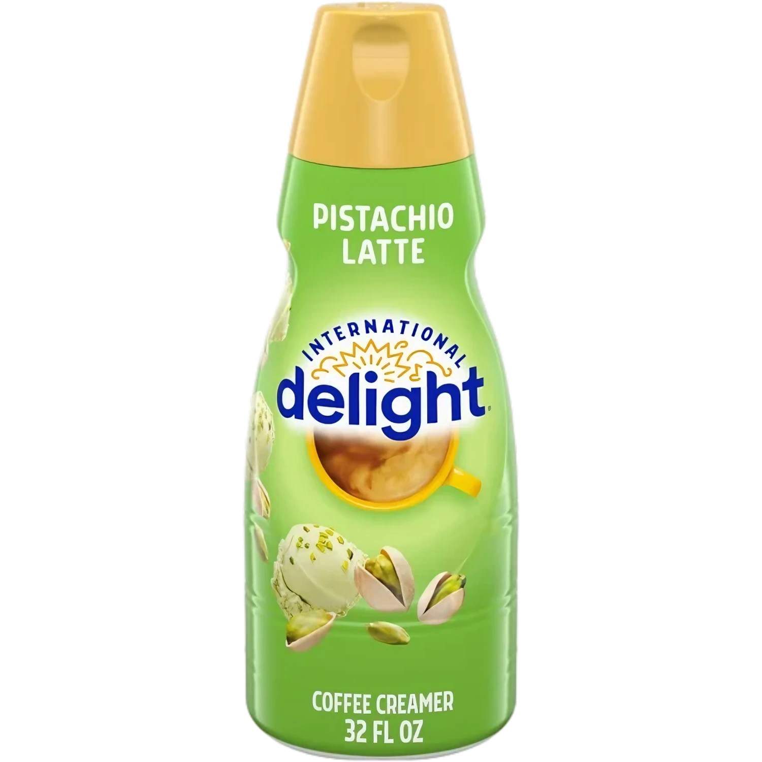 International Delight Pistachio Latte Flavour Coffee Creamer (Limited Edition) - 32fl.oz (946ml) 3 International Delight Pistachio Latte Flavour Coffee Creamer (Limited Edition) - 32fl.oz (946ml)