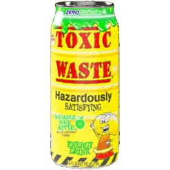 Toxic Waste Sociable Sour Apple Energy Drink - 16fl.oz (473ml)