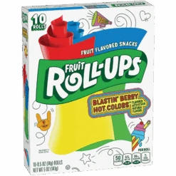 Fruit Roll-Ups Blastin' Berry Hot Colors - 5oz (141g)