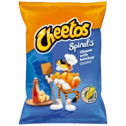 Cheetos Cheese & Ketchup Spirals Big Bag - 4.6oz (145g)